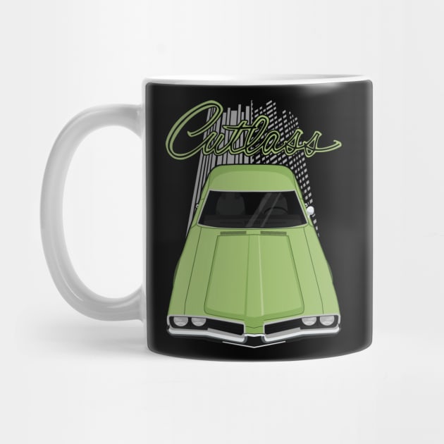 Oldsmobile Cutlass 1969 - green by V8social